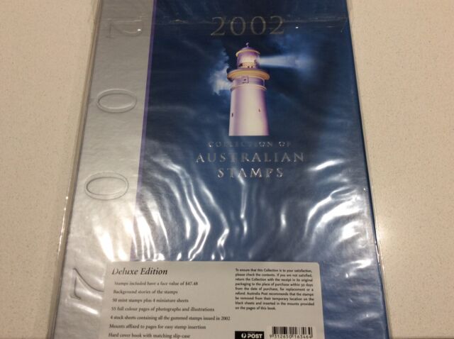 Australia 2002 Year Album complete with MNH Stamps