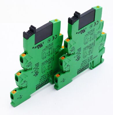 2 x Phoenix Contact 2966595 + PLC-BPT-24DC/1/ACT 2900449 -unused-