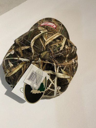 Ducks Unlimited Hat Cap One Size Womens Fit Brown Camo Embroidered Hunting - Picture 3 of 6