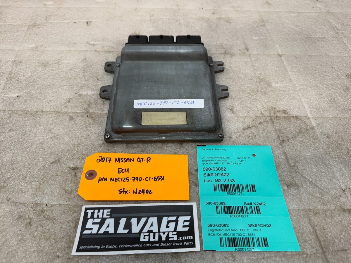 GTR 日産 コンピュータ 2017 NISSAN GTR R35 OEM VR38 ENGINE COMPUTER ECU ECM 43K | eBay
