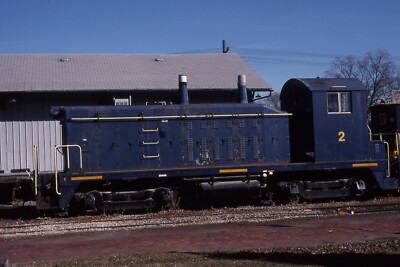 NJI&I NW2 2 AT BELLEVUE, OH MUSEUM 1999    ORIGINAL SLIDE