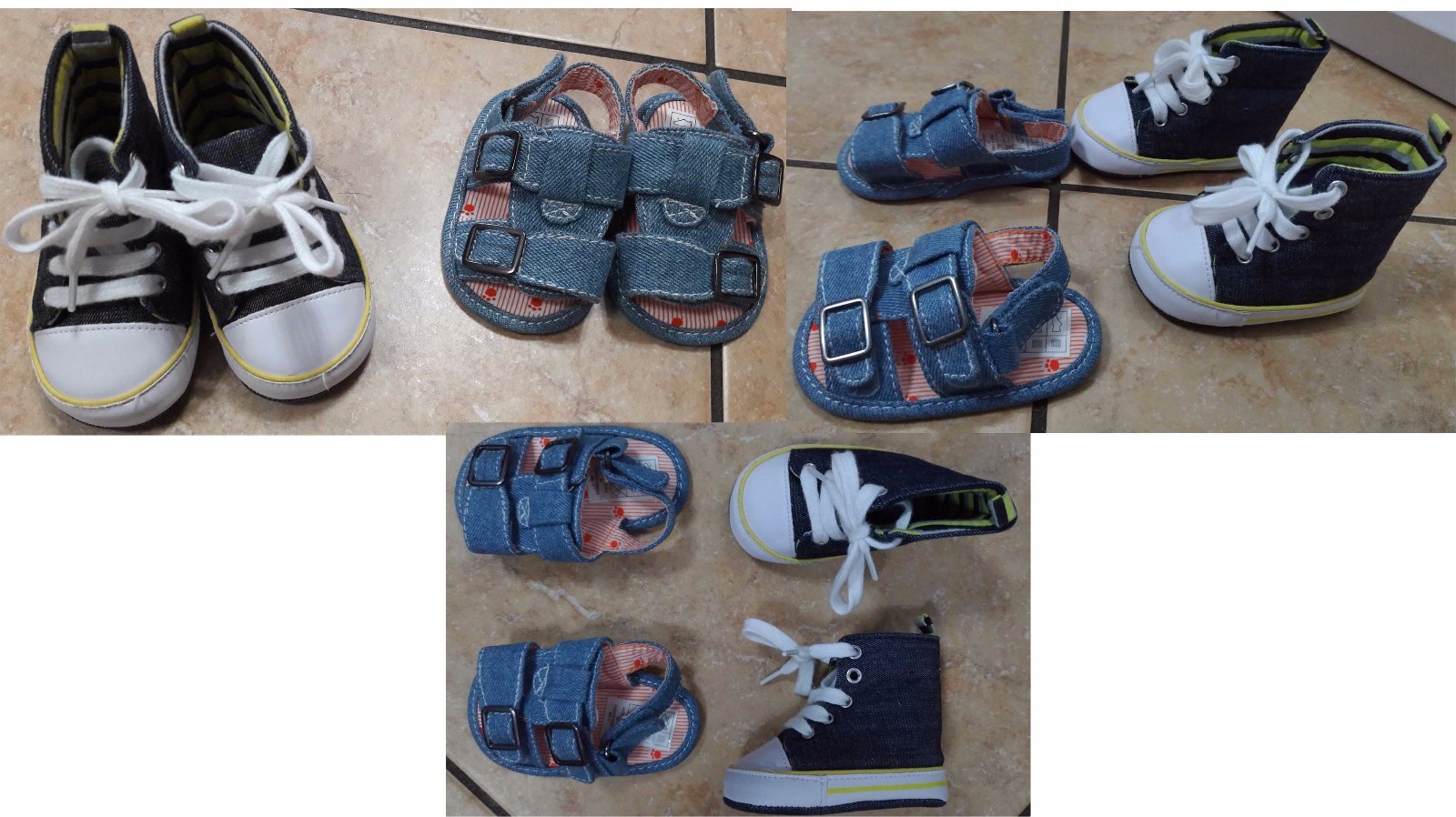 LOTTO 2 SCARPE NEONATO nuove