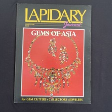 Journal lapidaire mars 1986 gemme coupe bijoux magazine rockhound collectionneurs vintage