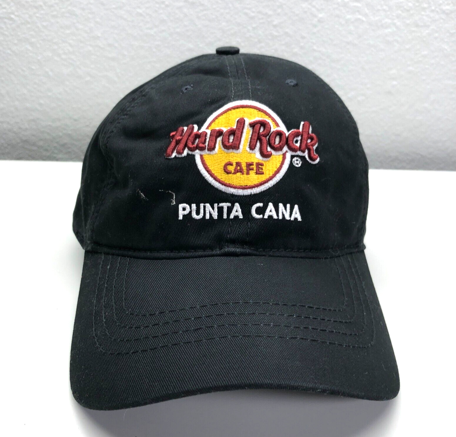 Hard Rock Cafe Punta Cana Baseball Cap Black Mens… - image 1