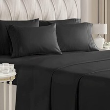 King Size Sheet Set - 6 Piece Set - Hotel Luxury Bed Sheets - Extra Soft