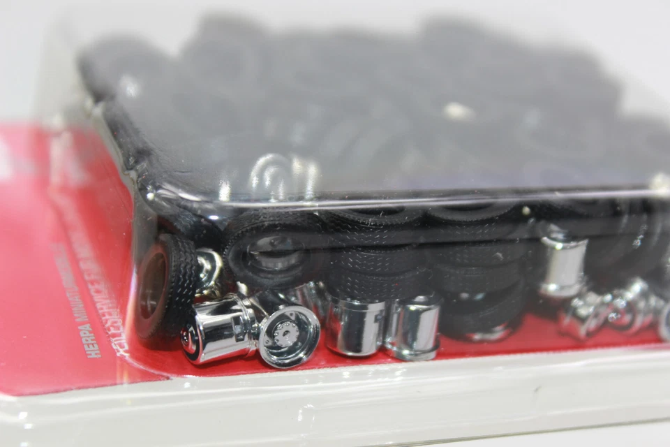 Herpa 083584 llantas cromadas + neumáticos sin eje para camión tractor 1:87 NUEVO + EMBALAJE ORIGINAL Foto 3 de 4
