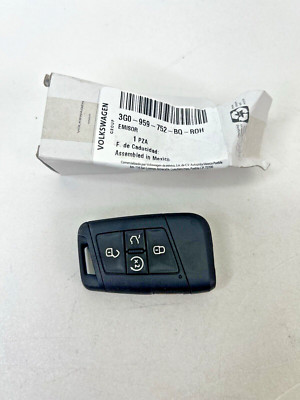 Genuine OEM Volkswagen VW Smart Remote 3G0-959-752-BQ-ROH, 3G0959752BQROH
