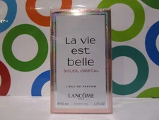 LANCOME ~ LA VIE EST BELLE SOLEIL CRISTAL L'EAU DE PARFUM SPRAY ~ 1.7 OZ