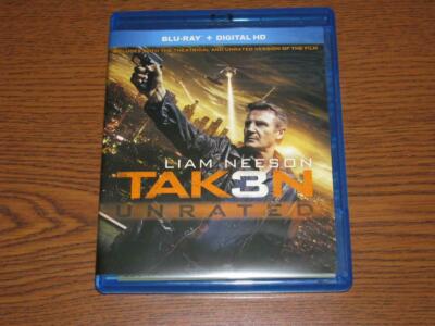 Taken 3 (Blu-ray, 2015, 1-Disc Set, Includes Digital Copy)