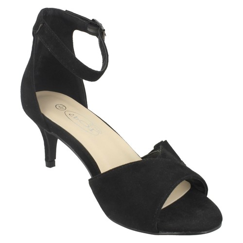 Sale Ladies F1R0847 Peep Toe Evening Court Shoes By Spot On Retail Price £19.99 - Picture 4 of 17