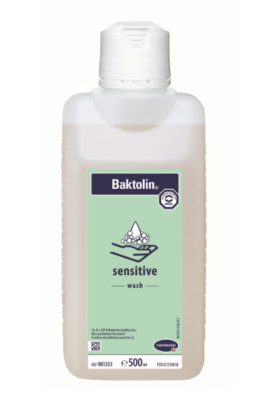 Bode Baktolin  sensitive milde farbstofffreie pflegende Waschlotion 500 ml