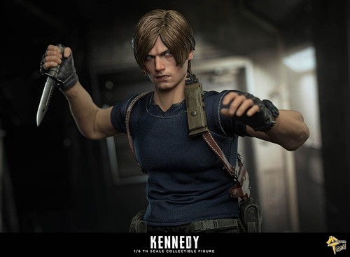 Modellino action figure maschile MTTOYS017 1/6 Zombie Killer Leon da collezione preordine - Foto 13 di 13