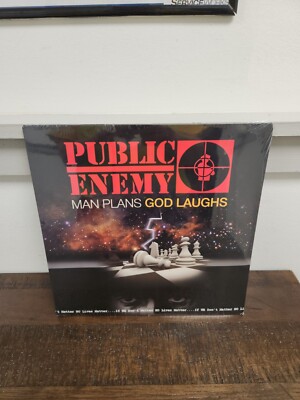 Public Enemy-Man Plans God Laughs-2015 Vinyl LP NEW/SEALED! SPITdigital Hip Hop