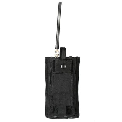 Blackhawk Strike Radio Molle Pouch, Holds 1 single MBITR Radio, Black 37cl20bk