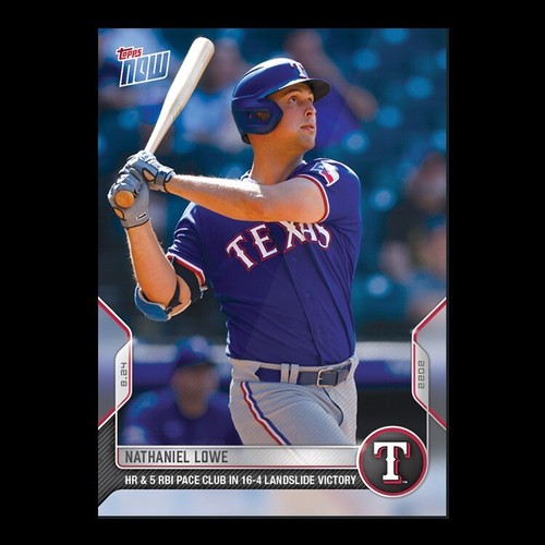 2022 Topps Now 769 Nathaniel Lowe