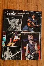 BIG 2005 FENDER Guitars Frontline Catalog: TELE,STRAT,Amps,BASS,Jeff Beck,Squier