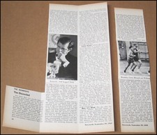 9/29/1969 Ted Kennedy Newsweek Clipping Chappaquiddick Mary Jo Kopechne