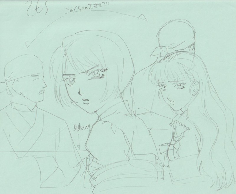 The Twelve Kingdoms Juuni Kokki Genga Douga Original Sketches Pierrot - Youko