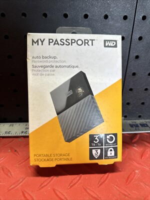 My Passport ULTRA 3TB/ WDBFKT0030BGY / Western Digital Warranty till JUL- 2025.