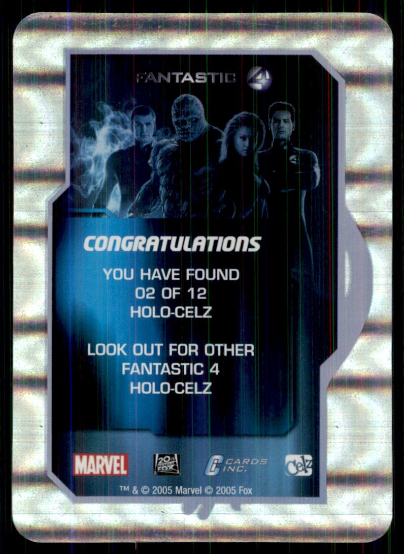 2005 Marvel Fantastic Four Holo-Celz Mr. Fantastic #2 | eBay 2005 Marvel Fantastic Four Holo-Celz Mr. Fantastic #2 | eBay