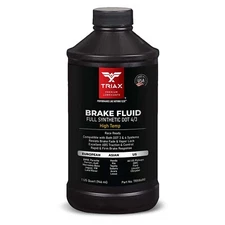TRIAX Synthetic Brake Fluid DOT 4, High Temp, All-Vehicle (1 Quart)