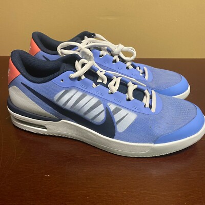 Nike Mens Blue Black C19838-406 Lace Up Low Top Athletic 