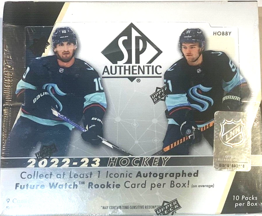 2022-23 Upper Deck SP Authentic Hockey Factory Sealed Hobby Box - Image 3 of 3