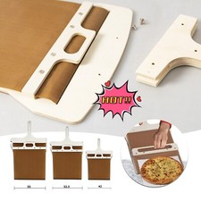 3 Sizes Sliding Pizza Peel - Wooden Handle Transfer Board for Perfect Pizzas!