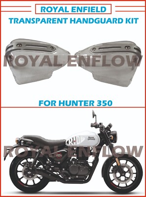 Fit For Royal Enfield Transparent Handguard Kit for HUNTER 350 -