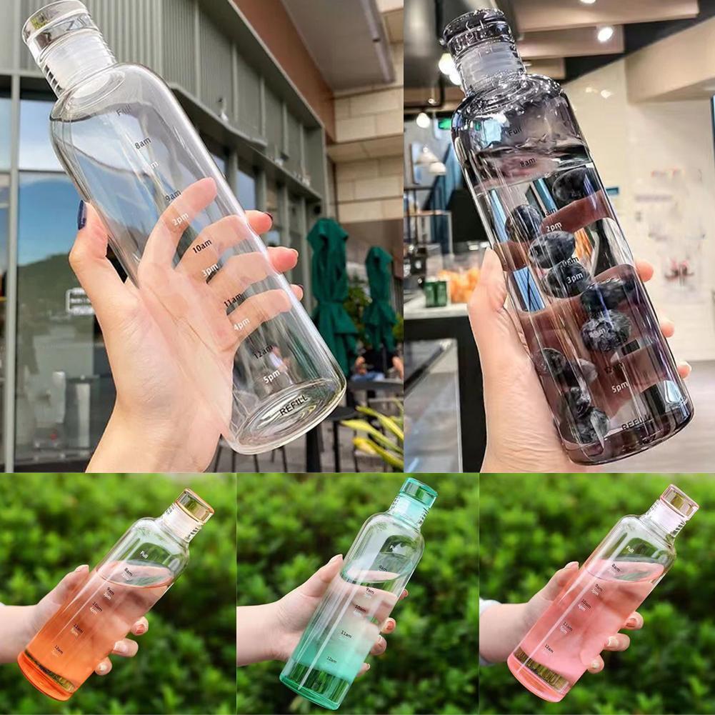 Clear Plastic Water Bottle, 500ml/700ml Capacity^
