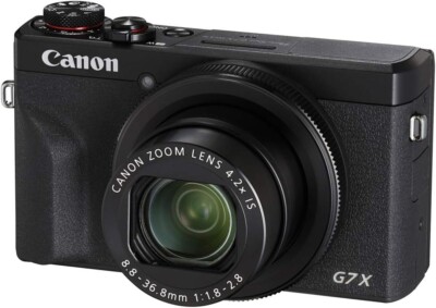 Canon Power Shot G7 X Mark III kompakte Digitalkamera 4.2 Zoomobjektiv 20.2MP...