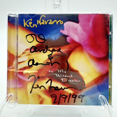 Ken Navarro In My Wildest Dreams Audio Music CD SIGNED 1999 Jazz Guitar Complete