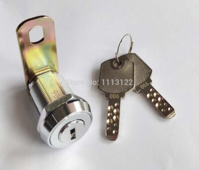 Flat Key Cam Lock for Arcade Machine Game Machine Lock Vending Machine ...