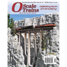O SCALE TRAINS Magazine - Nov/Dec 2020 - (Brand NEW issue)