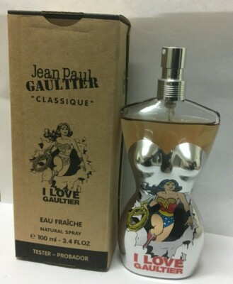 Jean Paul Gaultier Classique I Love Gaultier Eau Fraiche Wonder Woman 3.4  oz TT 8435415005944 | eBay