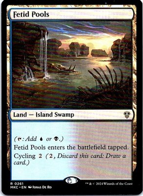 Fetid Pools 261 Rare Commander: Murders at Karlov Manor Magic: The Gathering NM