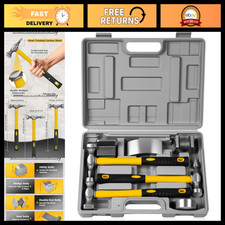 7pcs Auto Body Repair Kit - Hammer Dent Removal Tools Fender Repair Set 7pcs Auto Body Repair Kit - Hammer Dent Removal Tools Fender Repair Set