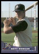 2004 Grandstand Lancaster JetHawks MATT MORGAN RC DIAMONDBACKS VISALIA CA