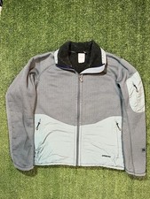 VTG USA Made Patagonia Green Fleece Zip Up Jacket Women's Size M POE