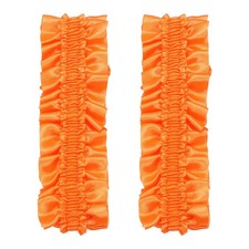 Armband Garter 2pcs Anti-Slip Sleeve Garter Shirt Sleeve Holder Orange