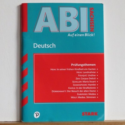 Abi Sachsen auf einen Blick! - Deutsch