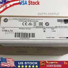 1756-L74 /B ControlLogix Logix5574 Processor 16MB 1756L74 US Free Tax