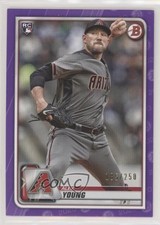 2020 Bowman Purple 185/250 Alex Young #69 Rookie RC 0l2