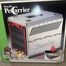 Trans Pet Folding Pet Carrier - Foldable - Carry Strap - Boxed