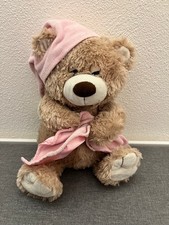 Teddy Teddybär rosa Schmusetuch Toys R us 35cm Stofftier Kuscheltier Schlafbär