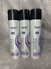  3 Suave Professionals Hairspray Flexible Control Finishing LEVEL 3 9.4oz