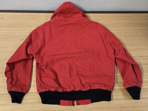 Key Imperial Jacket Mens Large Hooded Workwear Caballo Mine Embroidered - Picture 7 of 8