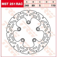TRW Bremsscheibe (FüR: Suzuki GSF 1200 Bandit S GV75A 96-00 Hinten )