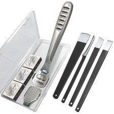 36 Pcs Callus Shaver for Feet Set, 1Stainless Foot File 1 Silvery White