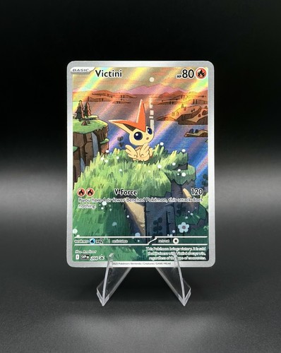 Victini 208 Scarlet & Violet Promo Holo Pokemon Card SVP Black Star NM